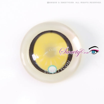 Sweety x Eyesinger Neon Eclipse Yellow (2 lenses/pack)-Colored Contacts-SweetyCon