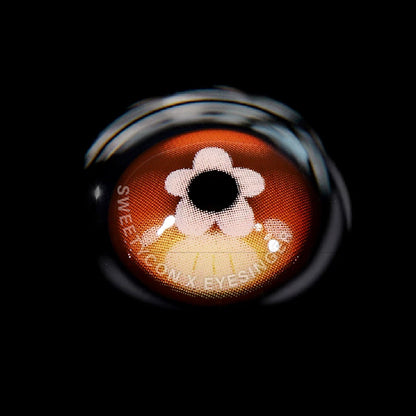 Sweety x Eyesinger Orange Clover (2 lenses/pack)-Colored Contacts-SweetyCon