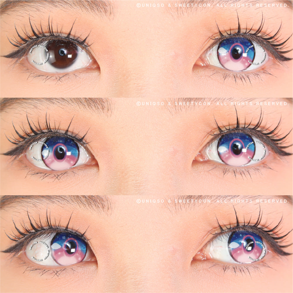 Sweety x Eyesinger Pastel Aurora (2 lenses/pack)-Colored Contacts-SweetyCon