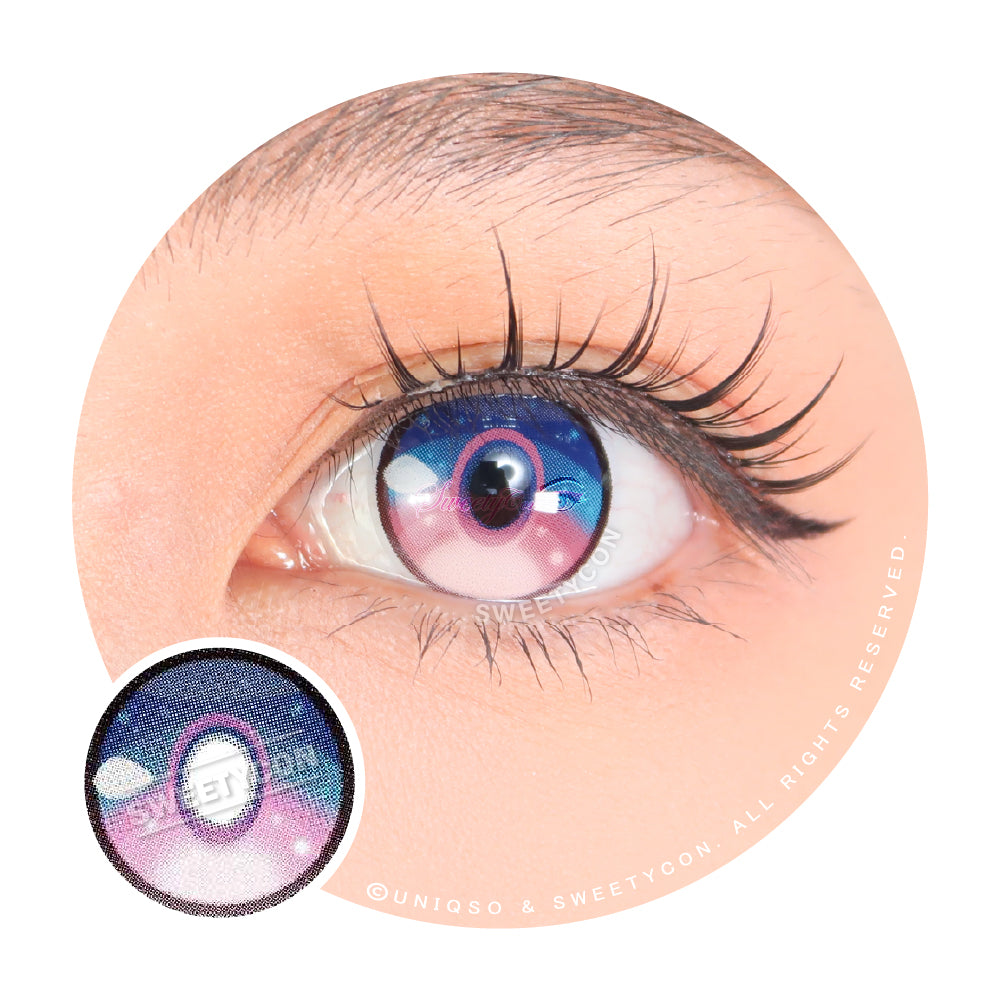 Sweety x Eyesinger Pastel Aurora (2 lenses/pack)-Colored Contacts-SweetyCon