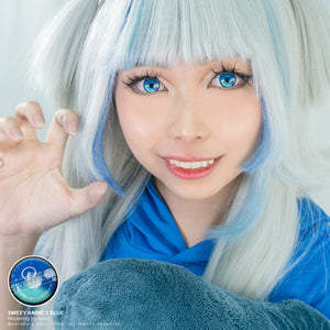 Sweety Anime 2 Cyan Turquoise-Colored Contacts-UNIQSO