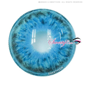 Sweety Crazy Scarlet Witch Blue (1 lens/pack)-Crazy Contacts-UNIQSO