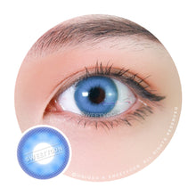 Load image into Gallery viewer, Sweety Milkshake Blue (1 lens/pack)-Colored Contacts-UNIQSO
