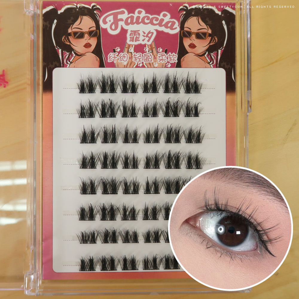 Upper Lash - Fluffy Little Devil-Fake Eyelash-SweetyCon