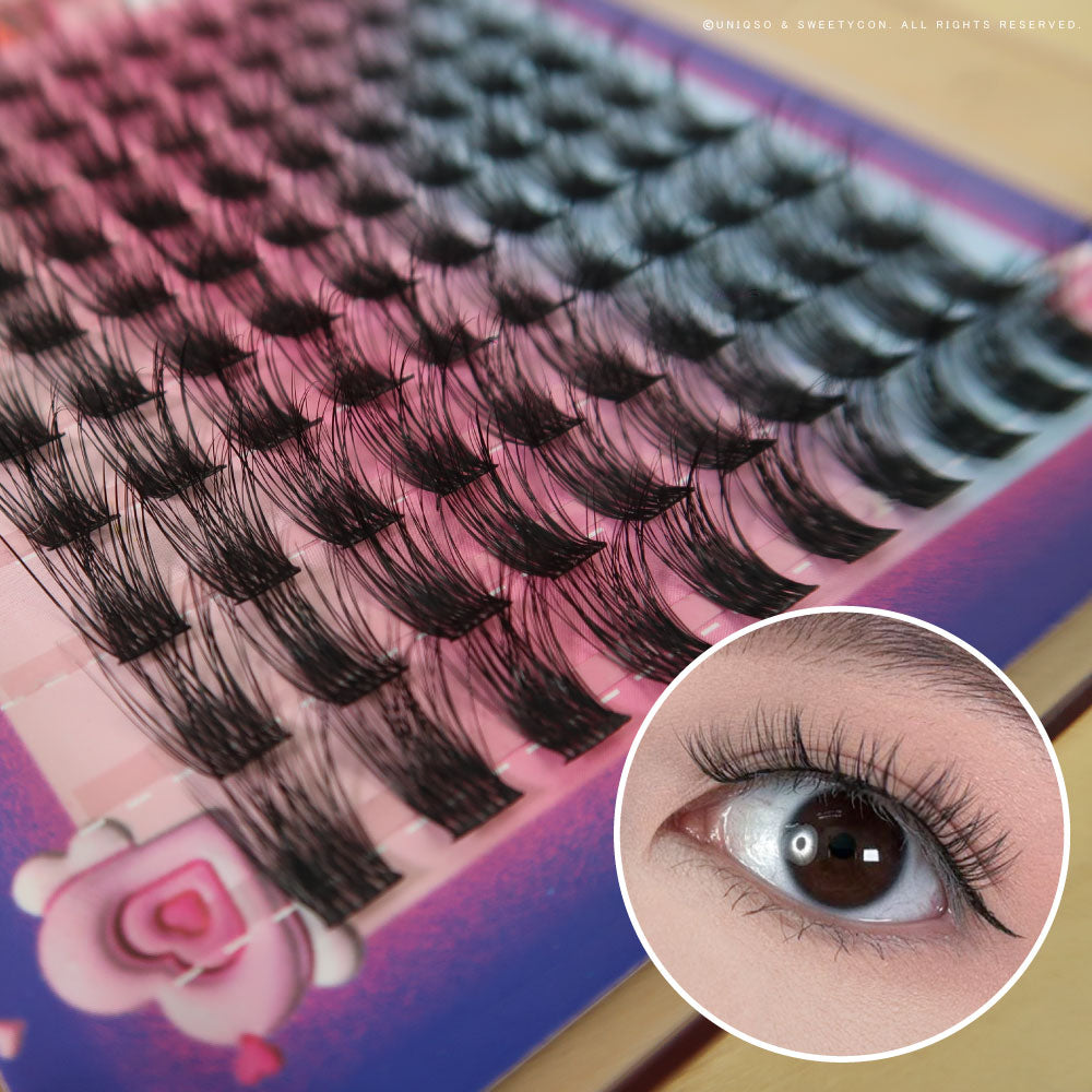 Upper Lash - Lush Wild D Curl-Fake Eyelash-SweetyCon