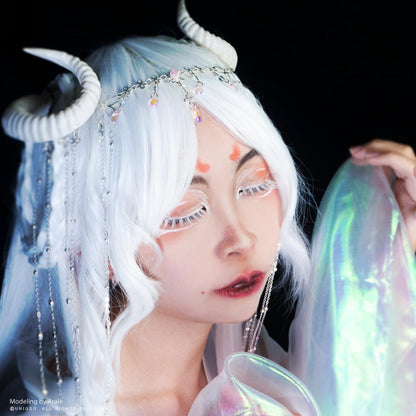 White Eyelash-Fake Eyelash-SweetyCon