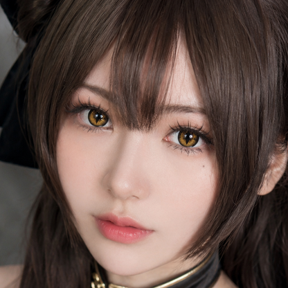 Sweety Crazy Gold Demon Eye / Cat Eye (New) (1 lens/pack)-Crazy Contacts-UNIQSO