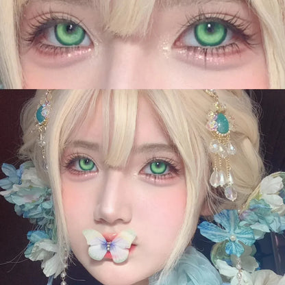 Sweety Koi Green (1 lens/pack)