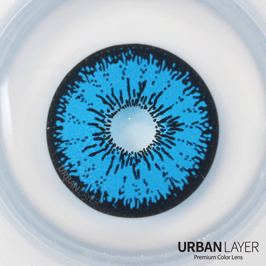 Sweety Mini Sclera Tokyo N Blue (1 lens/pack)-Mini Sclera Contacts-UNIQSO