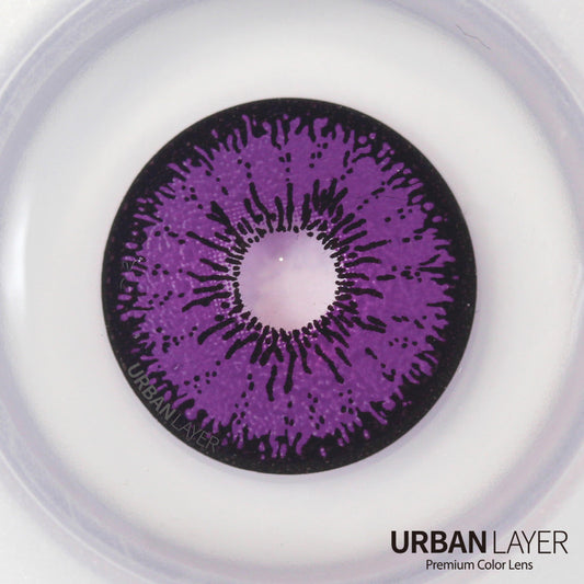 Sweety Mini Sclera Tokyo N Violet(1 lens/pack)-Mini Sclera Contacts-UNIQSO