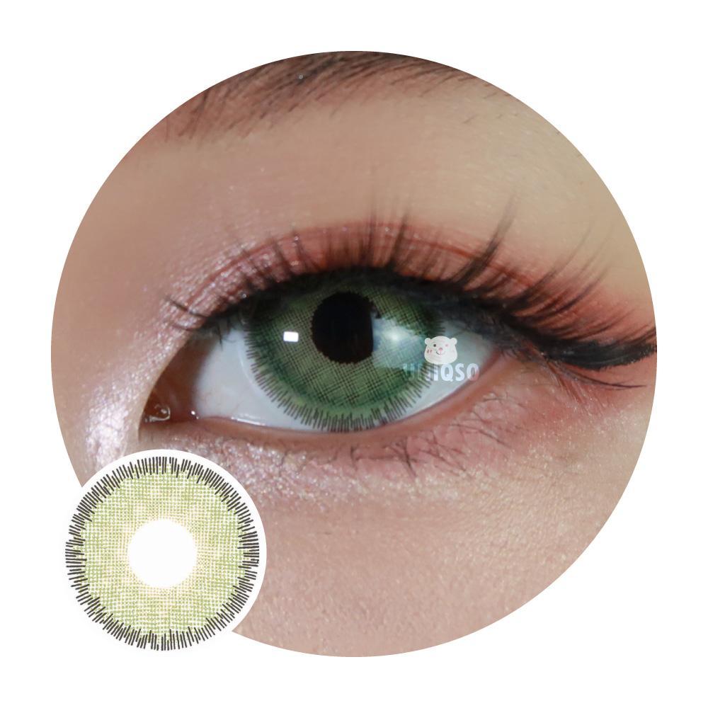 Sweety Premium Green-Colored Contacts-UNIQSO