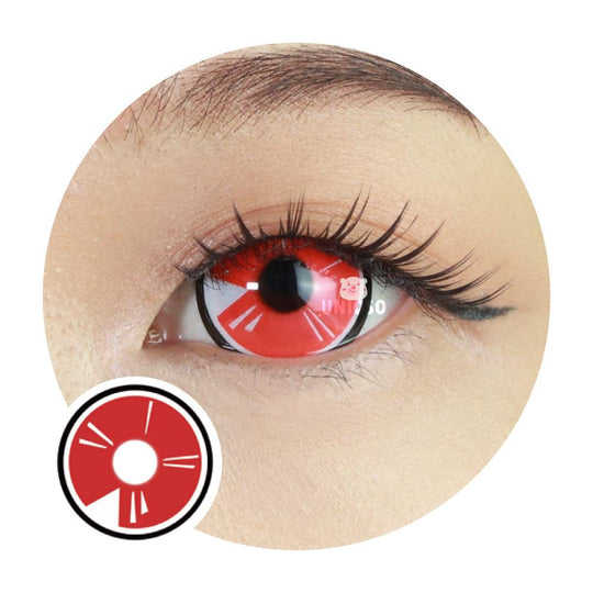 Sweety Mini Sclera Anime Red (1 lens/pack)