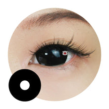 Load image into Gallery viewer, Sweety Mini Sclera Lens Black Titan (1 lens/pack)-Mini Sclera Contacts-UNIQSO
