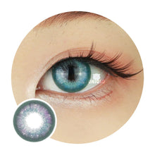 Load image into Gallery viewer, Sweety Twinkle Eye Blue-Colored Contacts-UNIQSO
