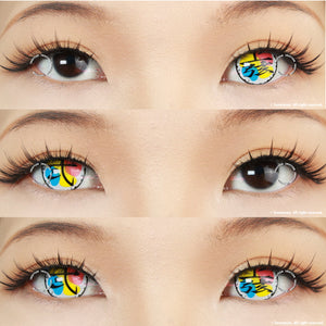 Demon Slayer Douma Eye Contacts - Limited Edition-Colored Contacts-UNIQSO