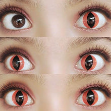 Load image into Gallery viewer, Sweety Crazy Cat Eye Red-Crazy Contacts-UNIQSO
