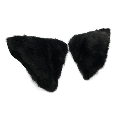 Anime Cosplay Ears Faux Fur Clip-on-Cosplay Accessories-SweetyCon