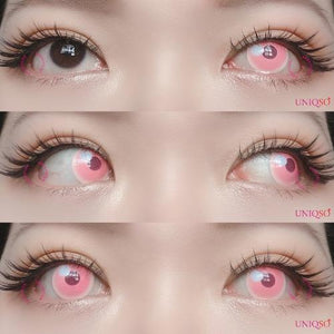 Sweety Anime Cloud Pink-Colored Contacts-UNIQSO