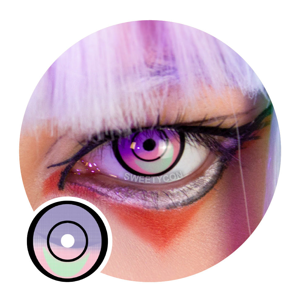 Sweety Cyberpunk Lucy-Colored Contacts-UNIQSO