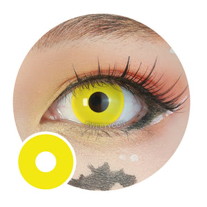 Sweety Crazy UV Glow Yellow-UV Contacts-UNIQSO
