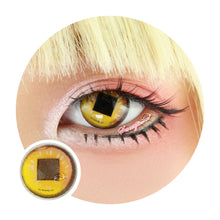 Load image into Gallery viewer, Sweety Anime Diamond Yellow-Colored Contacts-UNIQSO
