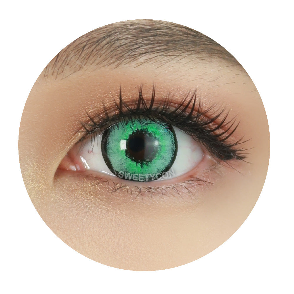 Sweety Aquaman Cyan Green-Colored Contacts-UNIQSO