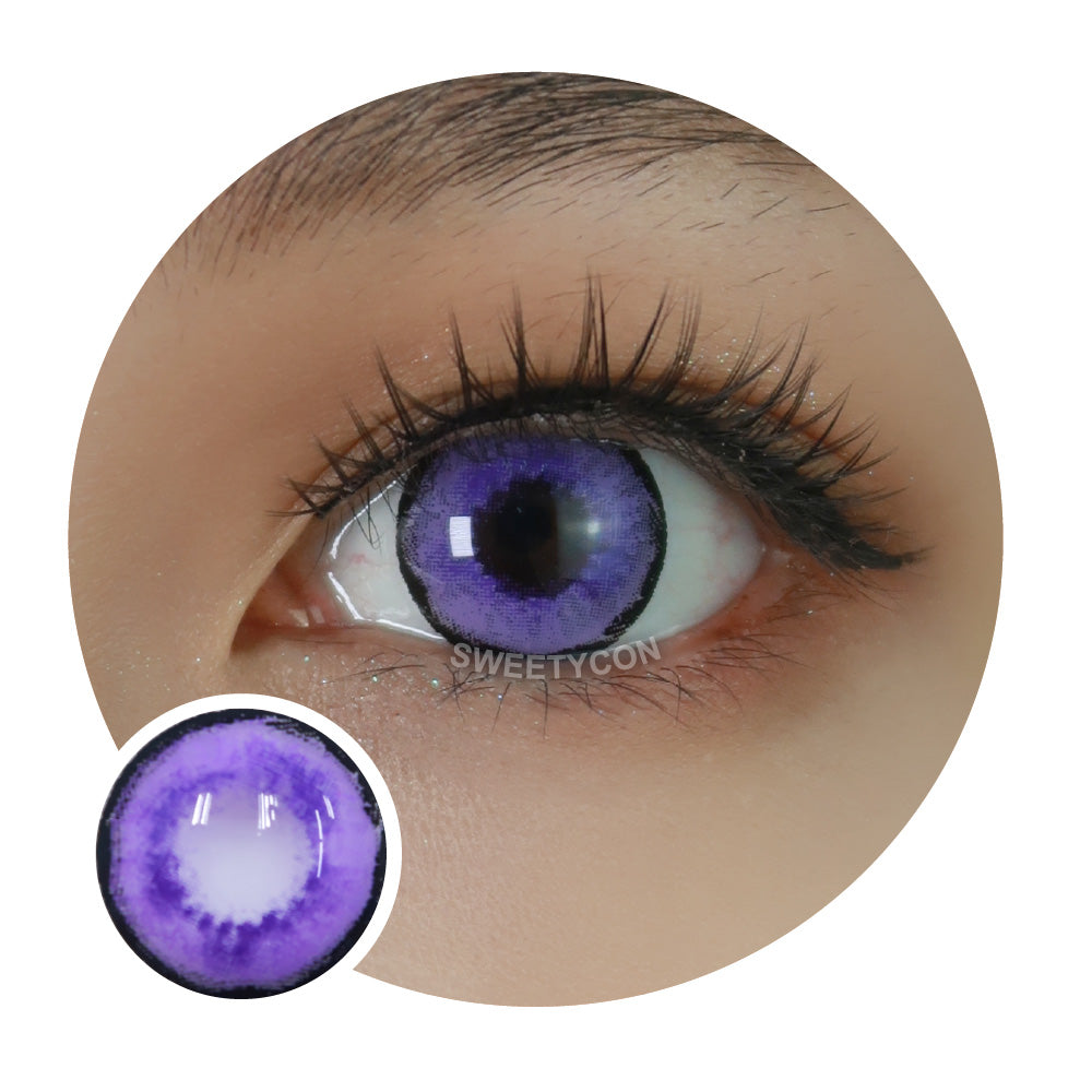 Sweety Aquaman Violet-Colored Contacts-UNIQSO