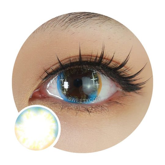 Sweety Shining Stars Blue (1 lens/pack)