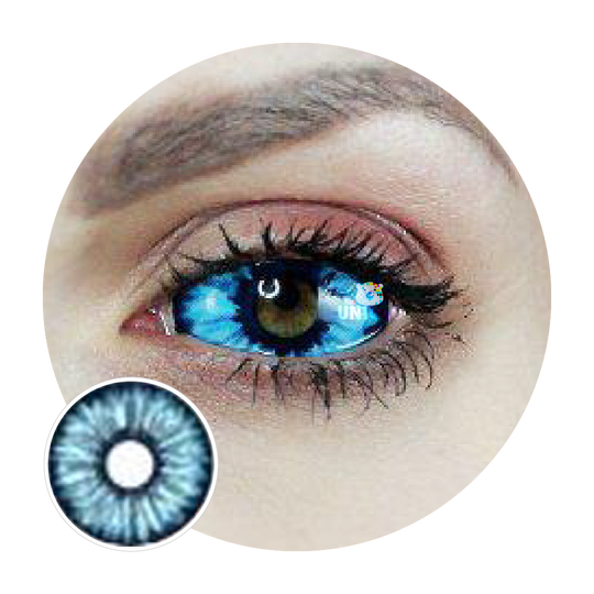 Sweety Blue Sclera Contacts - Blue Elf (1 lens/pack)