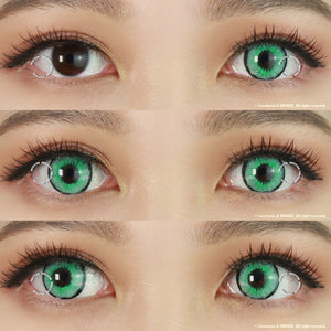 Sweety Aquaman Cyan Green-Colored Contacts-UNIQSO