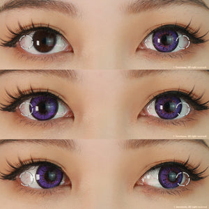 Sweety Sky Violet-Colored Contacts-UNIQSO