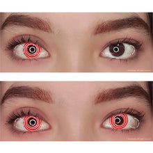 Load image into Gallery viewer, Sweety Crazy Red Spiral-Crazy Contacts-UNIQSO
