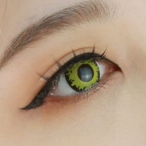 Sweety Crazy Lizard Fire (1 lens/pack)-Crazy Contacts-UNIQSO