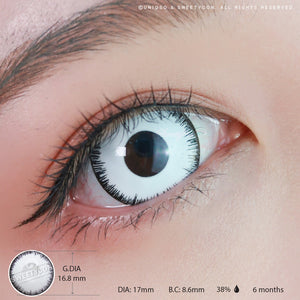 Sweety Mini Sclera Mystic White (1 lens/pack)-Mini Sclera Contacts-UNIQSO