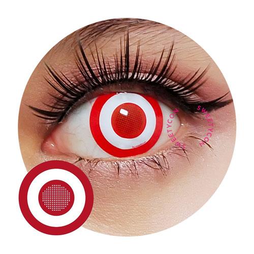 Sweety Crazy Bullseye (1 lens/pack)-Crazy Contacts-UNIQSO