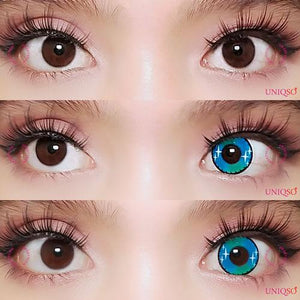 Sweety Colorful Fruit Admiral Blue-Colored Contacts-UNIQSO