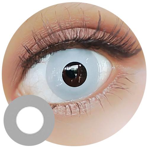 Sweety Crazy Pure Grey (1 lens/pack)-Crazy Contacts-UNIQSO