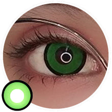 Load image into Gallery viewer, Sweety Crazy Green Zombie / Manson (1 lens/pack)-Crazy Contacts-UNIQSO
