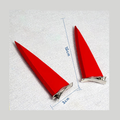 Demon Horn Hair Clip-Cosplay Accessories-UNIQSO