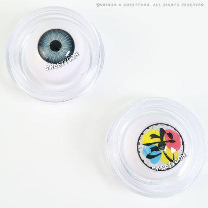 Demon Killer Villain Moon Style 2 V2 (Visible) (2 lenses/pack)-Colored Contacts-SweetyCon