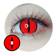 Load image into Gallery viewer, Sweety Crazy Red Demon Eye / Cat Eye (1 lens/pack)-Crazy Contacts-UNIQSO
