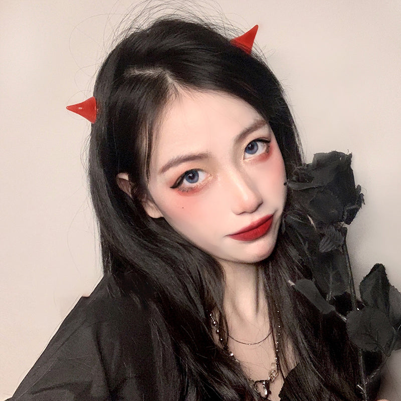 Devil Horn Hairpin Side Clip-Cosplay Accessories-SweetyCon