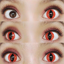 Load image into Gallery viewer, Sweety Crazy Red Cat (1 lens/pack)-Crazy Contacts-UNIQSO
