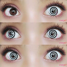 Load image into Gallery viewer, Sweety Crazy Black Spiral-Crazy Contacts-UNIQSO
