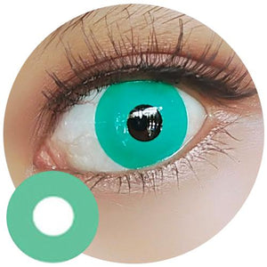 Sweety Crazy Pure Green (1 lens/pack)-Crazy Contacts-UNIQSO