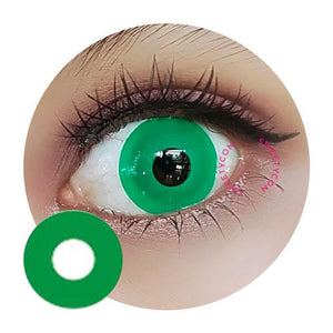 Sweety Crazy Solid Green-Crazy Contacts-UNIQSO