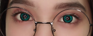Sweety Crazy Aqua Panther (1 lens/pack)-Crazy Contacts-UNIQSO