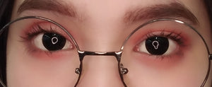 Sweety Crazy Blind Black-Crazy Contacts-UNIQSO