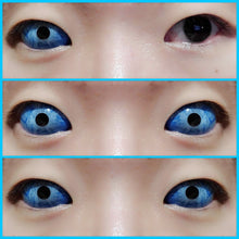 Load image into Gallery viewer, Sweety Blue Sclera Contacts Ice Zombie (1 lens/pack)-Sclera Contacts-UNIQSO
