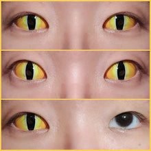 Load image into Gallery viewer, Sweety Sclera Contacts Sauron Yellow-Sclera Contacts-UNIQSO
